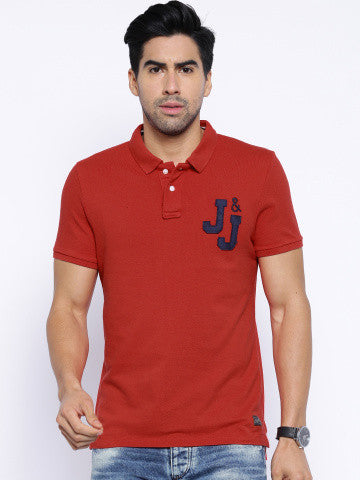 Red polo tshirt